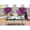 leather wing chair swan chair Y-111