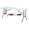 6 feet folding picnic table for sale(white, HDPE, 1.8m, square, camping, blow mold)