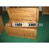 solid oak blanket box for furniture in living room