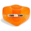 Transparent Orange PVC Inflatable sofa