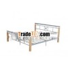 super king size metal bed