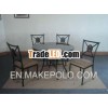 Table-MDF &paper veneer(faux marble) top or wood veneer table top