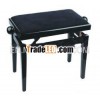 wooden ajustable piano bench