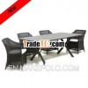2013 New design rattan dining set table and chair for dining room furniture MY13RF82