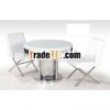 Modern High quality Gloss MDF Round Dining room furniutre