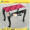 customized acrylic french baroque furniture/POP acrylic french baroque furniture