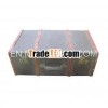 wooden antique trunk
