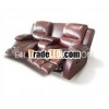 High quality leather 2 seat recliner sofa(LS601)