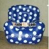 Inflatable L Shape Sofa Chair With White Spot