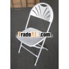 fan-back folding chair