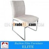 Modern leisure stacking metal chair/modern leather chair DC147