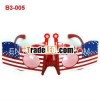 Newest!!!!!Glow Sunglasses / LED Flag Sunglasses for promotion