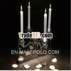 Yiwu Clear Acrylic Christmas Candelabrum