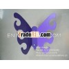 butterfly metal wall mounted coat rack
