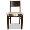 Walnut Colored frame Restaurant Chair