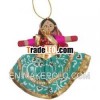 Handmade Traditional Hanging Doll Indian Art Home Decor Souvenir Christmas Decoration