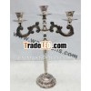Tall Votive Candle Holders, Vintage Candelabra, Metal Votive Candle Holders, Cemetery Candle Holders