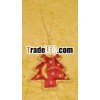 Zari Hand Embroidery Christmas Decoration Hanging Ornament
