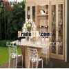 European style Easy installation wooden wine cabinet