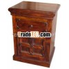 Wooden Bed Sides Antique