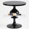 METAL BLACK DINNER TABLE