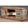 Carved Wood TV Cabinet
