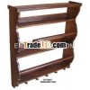 wooden wall shelf, wooden furniture, rack, dining room furniture