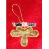 Indian Bead Embroidery Hangings For Christmas Tree Decoration