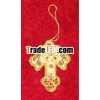 Zari Hand Embroidery Christmas Hanging Oranments Decorative