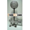 wedding crystal centerpiece,  t-light holder,  crystal wedding centerpiece