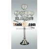 Table Candelabra With Crystal,  Decorative Candelabra,  Centerpiece Candelabras,  Wedding Table Cand
