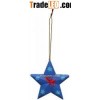Hand Made Painted Papier Mache Christmas Ornament Stars Handicraft Christmas Ornament