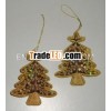 Tree Shape Hand Embroidery Hanging Ornament