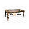 reclaimed wood dining table