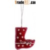 Hand Embroidered Beadwork Christmas Stockings India Handicraft Christmas Decoration