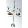 wedding standing candelabra, floor standing candelabras, rustic candelabra, aluminium candelabra