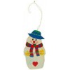 Handcrafted Handpainted Wood Christmas Hanging Ornament Souvenir Christmas Decoration