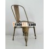 XD-445-T Antique Stackable Chair Classical Metal Tolix Cafe Chair