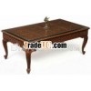 Wooden Carved Panel Design Coffee Table (Carved furniture from India)