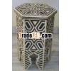Moroccan Style Camel Bone Inlay Coffee & End Table furniture (Bone & Mother of Pearl Inlay F