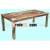 dining table, natural sheesham wood furniture, dining room furniture
