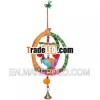 Handmade Traditional Bird Ring Hanging India Art Crafts Gift Home Decor