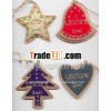 Hand Embroidered Christmas Hanging