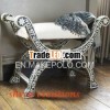 Bone Inlay european stool