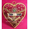 Hand Embroidered Jari Christmas Hanging