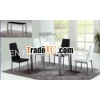 Modern High Gloss MDF Extenable Dining Table