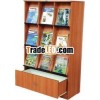 3 tier magazine rack