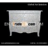 White Mother of Pearl Chest