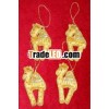 Camel Design Hand Embroidery Christmas Decoration Hanging Ornament