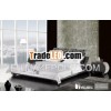 modern comfortable fabric bed